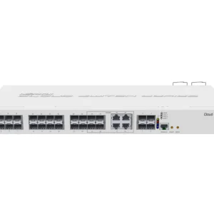 سوئیچ 24 پورت POE میکروتیک CRS328-24P-4S + RM