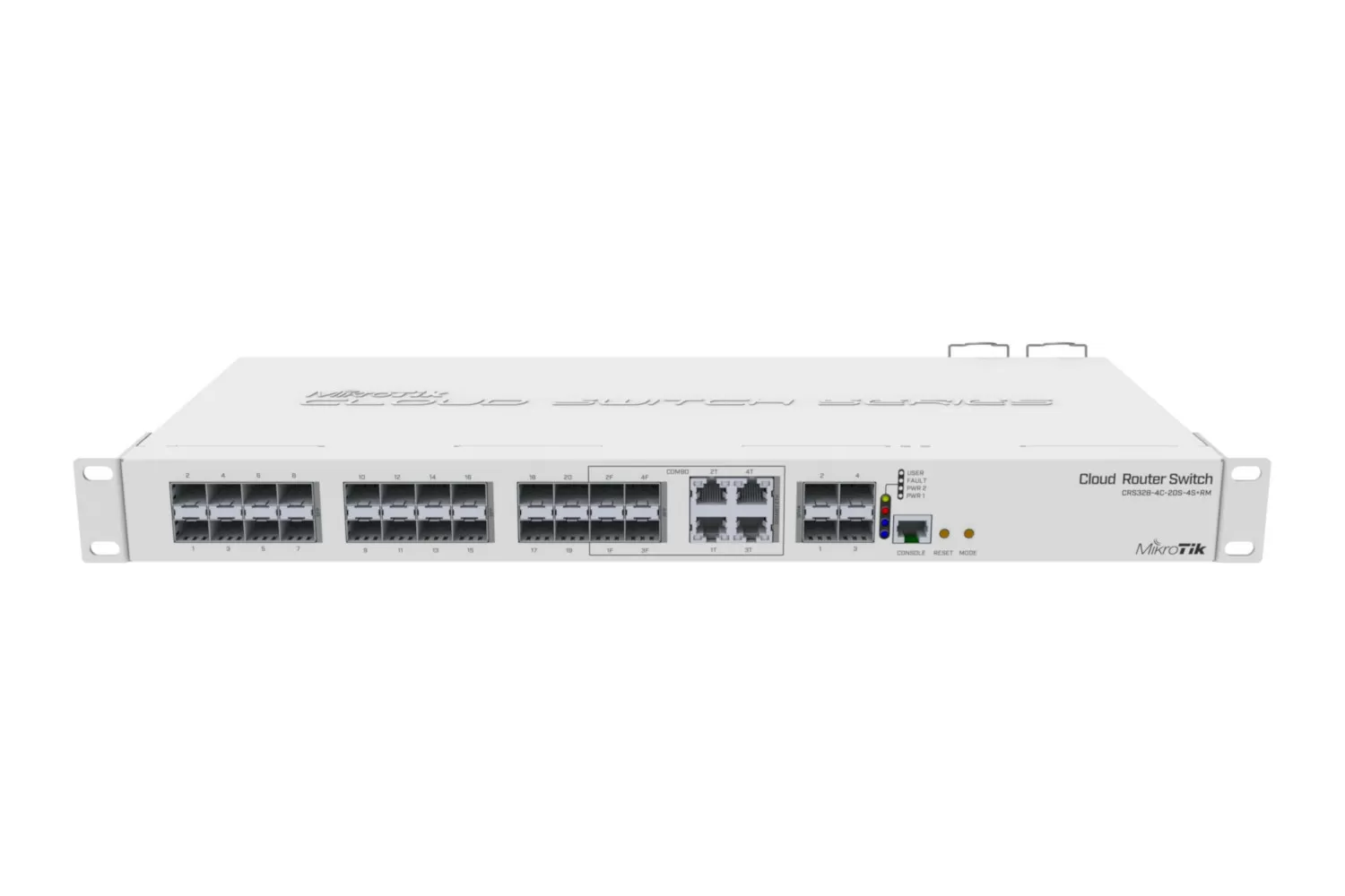 سوئیچ 24 پورت POE میکروتیک CRS328-24P-4S + RM