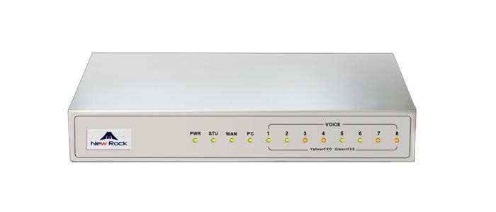 گیت وی 4S/4O نیوراک MX8A-4S/4 VoIP Gateway