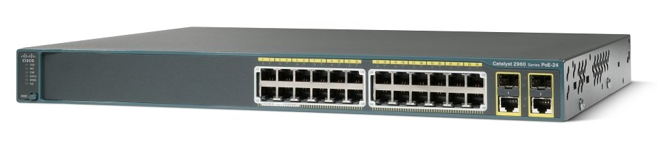 سوئیچ شبکه سیسکو  WS-C2960+24PC-L